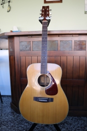 David Schryver's Yamaha FG-360 acoustic guitar
